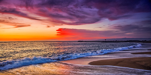 Moss Landing State Beach Sunset