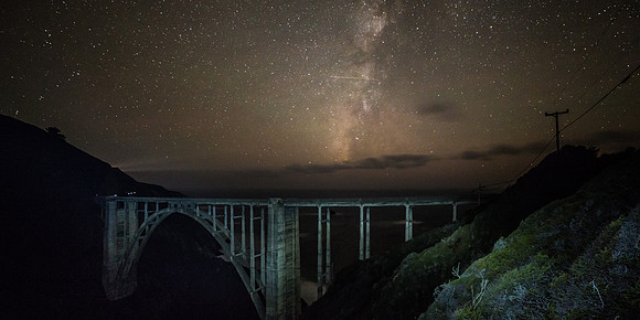 Bixby Bridge Stars - Big Sur, CA