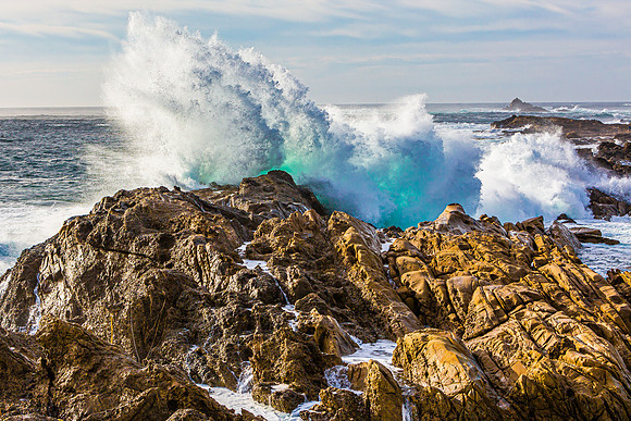 Waves at Point Lobos