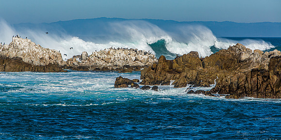 Waves at Asilomar State Beach - Pacific Grove