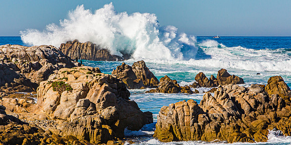 Waves at Asilomar State Beach - Pacific Grove